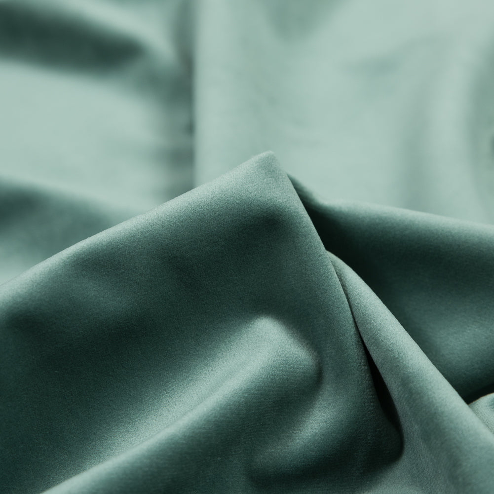 Ultra Soft Polyester Velvet - Seafoam - British Imported - Joann Fabrics