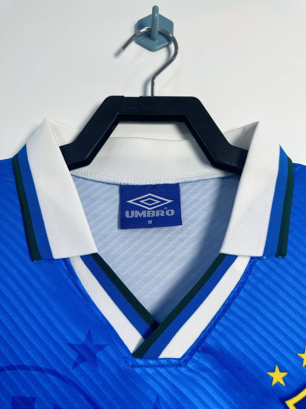 1996 Retro Brazil Away Soccer Jersey Football Shirt 1:1 Thai Quality