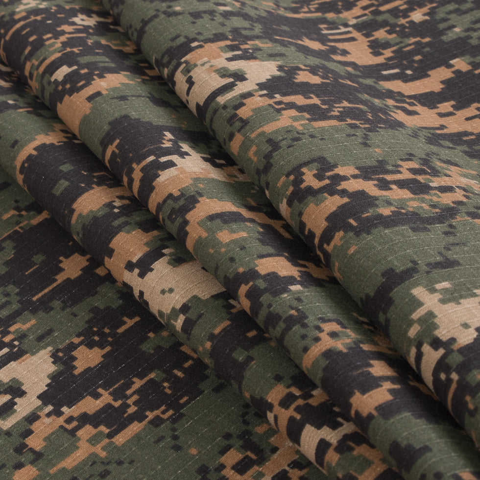 Digital Camo Cotton Ripstop - Sherwood Stalker - Joann Fabrics
