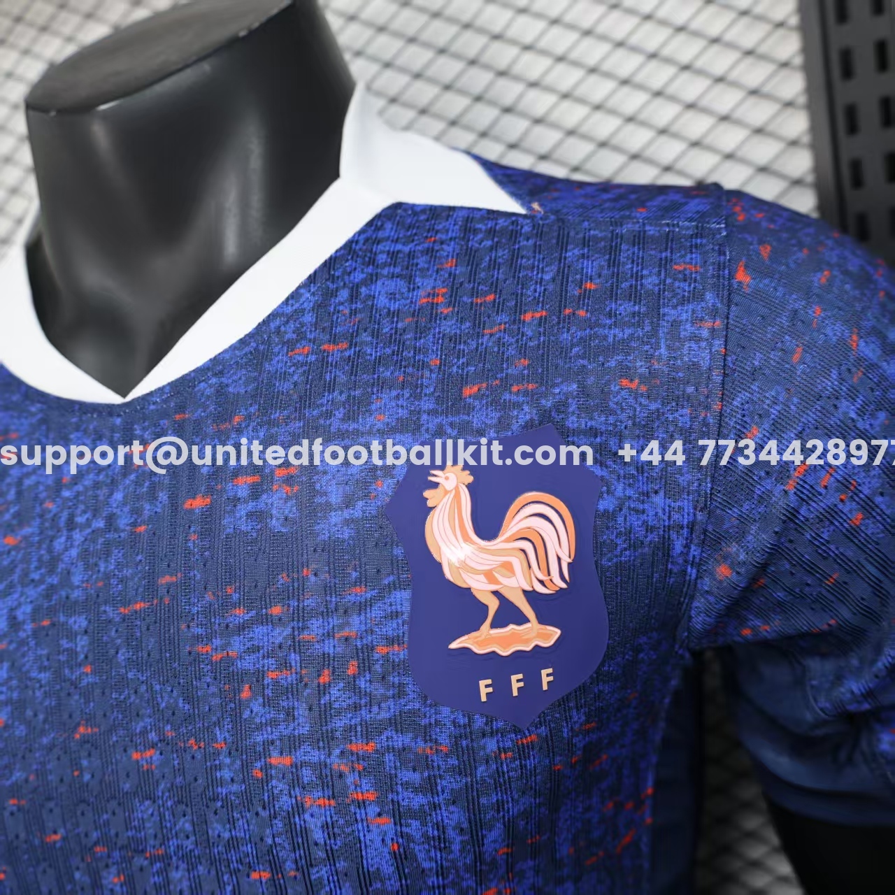France 2025 Women's Team Home Jersey - Men's Player Version - UnitedFutballJersey