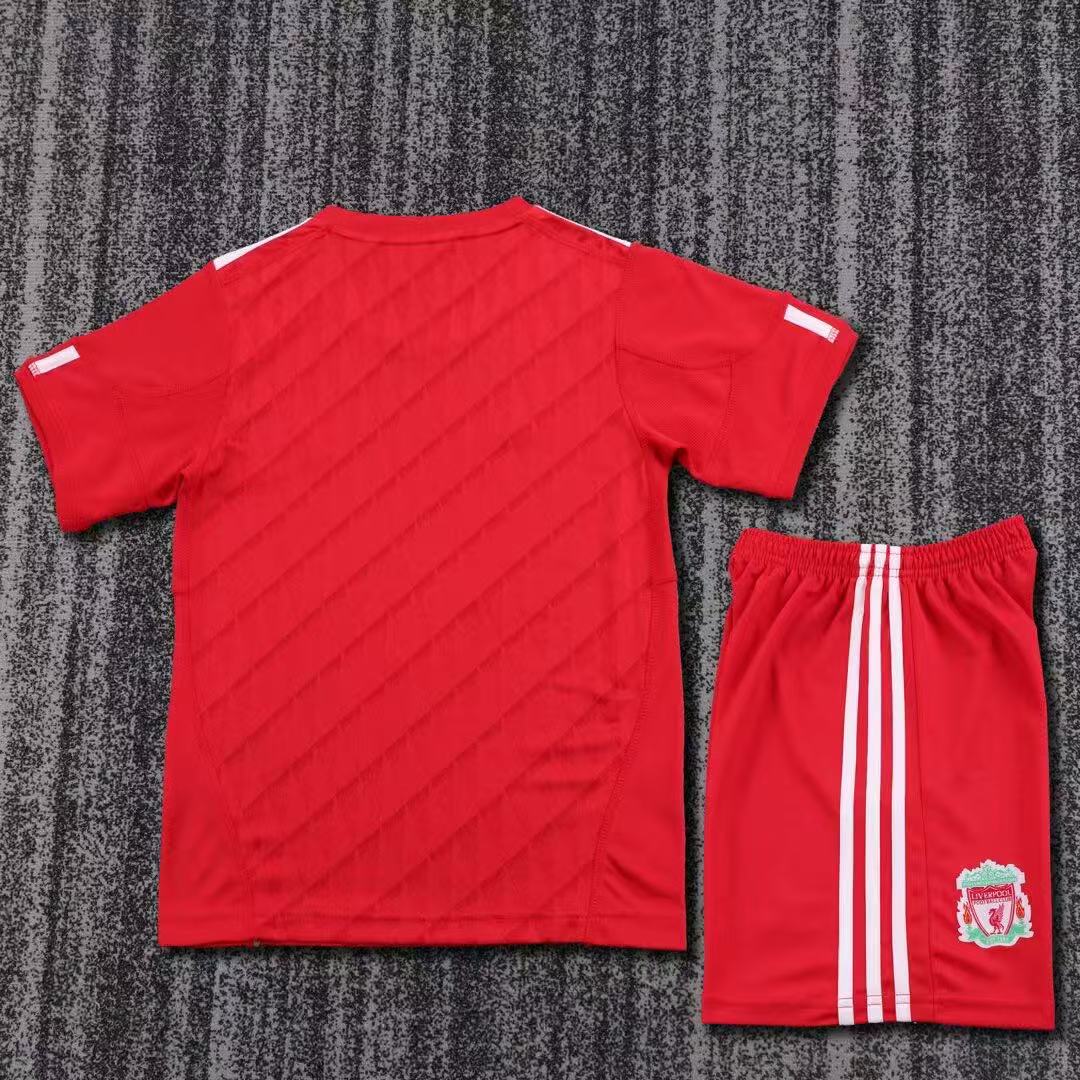 2010-2012 Retro Liverpool Home Football Jersey 1:1 Thai Quality Kids Size