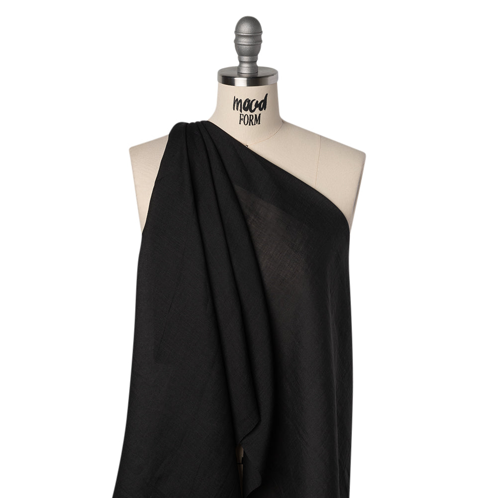 Textured Cotton Lawn - Black - Joann Fabrics