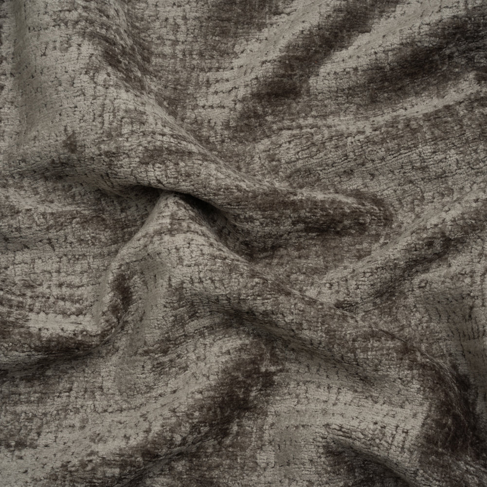Textured Upholstery Chenille - Steel - Odie Collection - Joann Fabrics