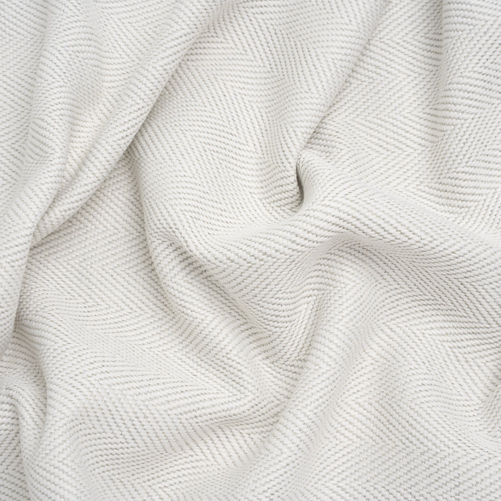 Olefin Upholstery Twill - Bone Railroaded Herringbone - Joann Fabrics