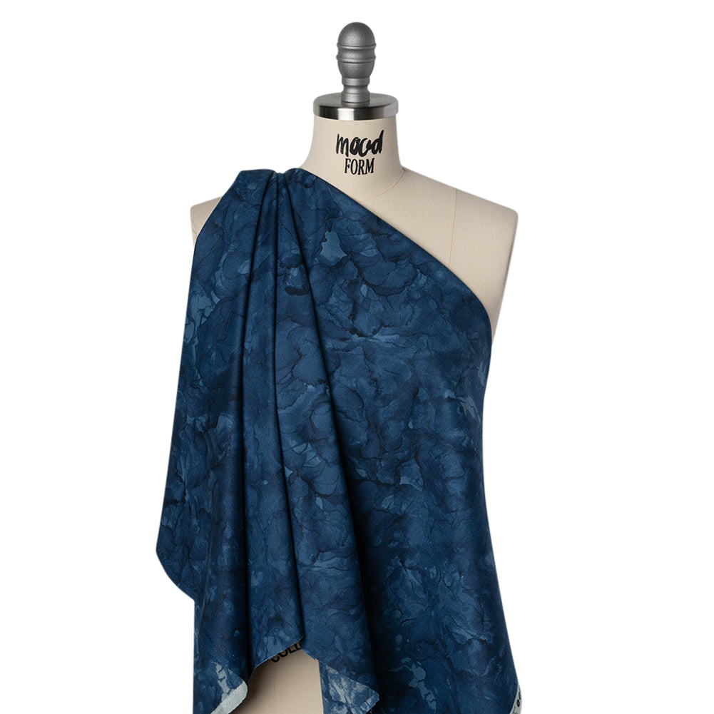Printed Quilting Cotton by Northcott - Navy Abstract - Mirage Collection - Joann Fabrics