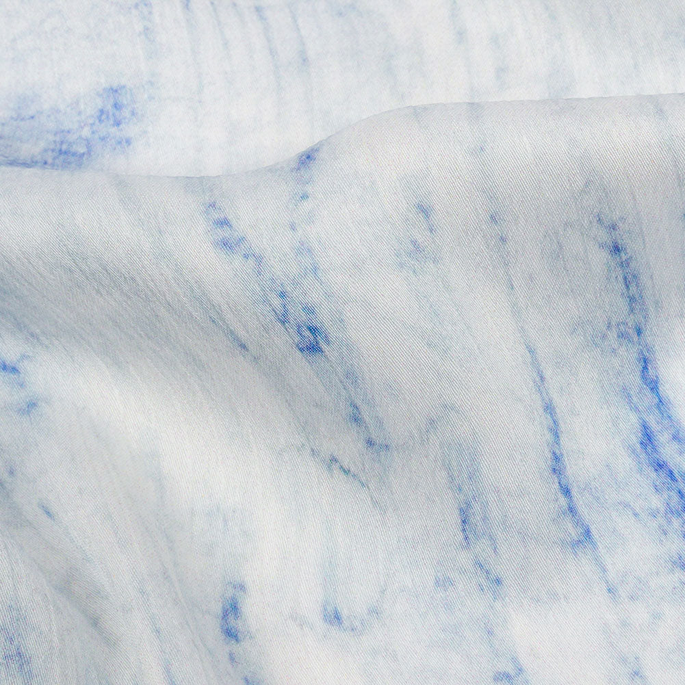 Mood Exclusive Whispering Woods Crinkled Polyester Charmeuse - Joann Fabrics