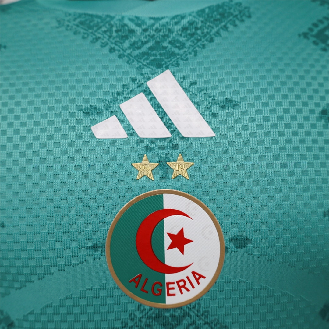 Algeria 2026 Turquoise Special Jersey - Player Version - UnitedFutballJersey