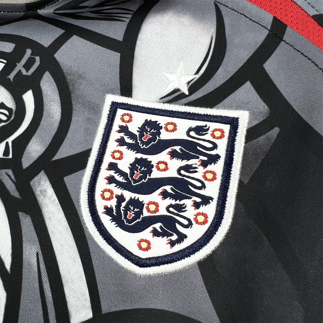 England 2026 World Cup Palace Black And Gray Special Jersey - Fans Version - UnitedFutballJersey