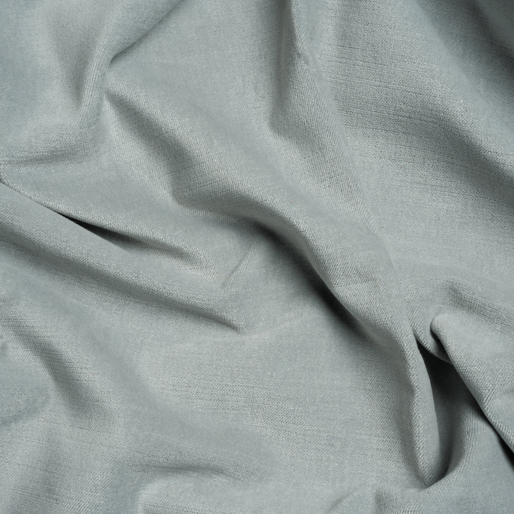 Polyester and Cotton Upholstery Velvet - Sky - Corry Collection - Joann Fabrics
