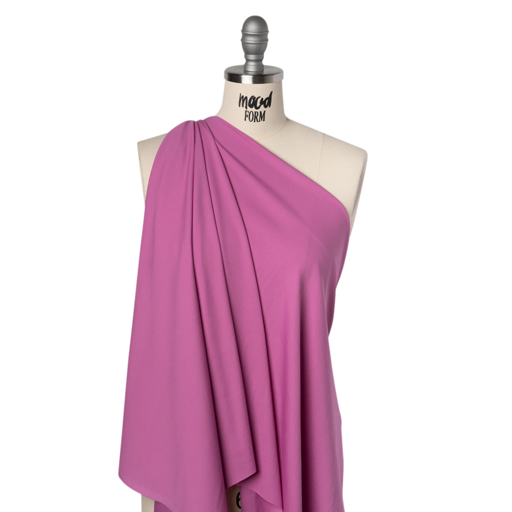 Stretch Recycled Polyester 1x1 Rib Knit - Fuchsia - Deadstock - Joann Fabrics