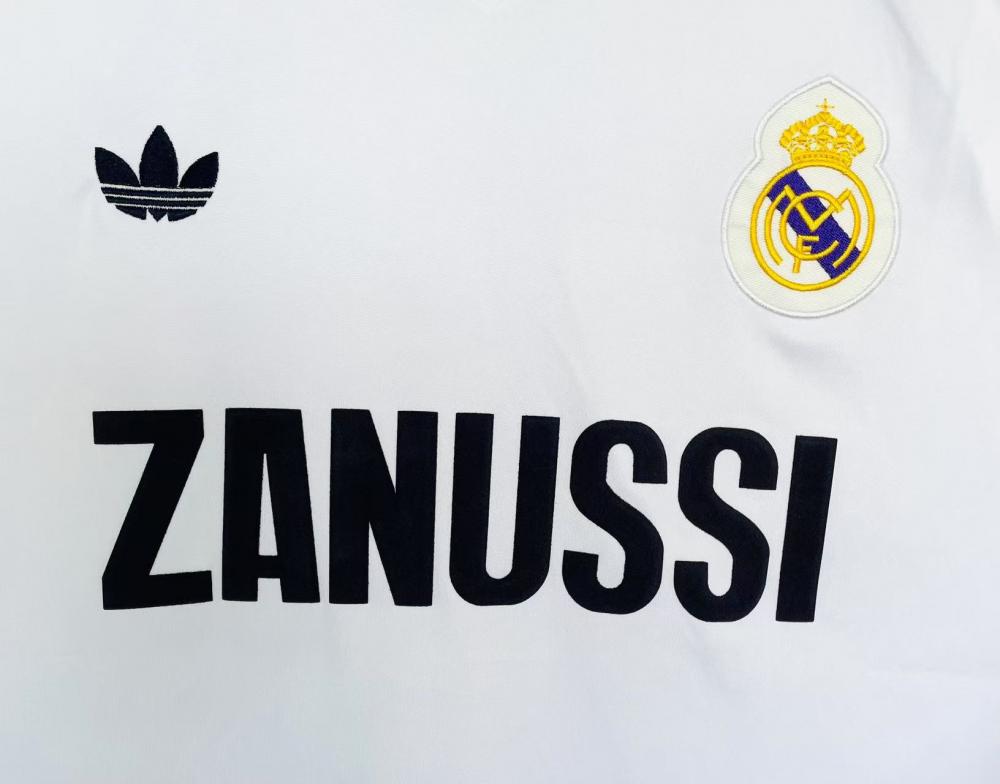 1984/1985 Retro Real Madrid Home Soccer Jersey 1:1 Thai Quality