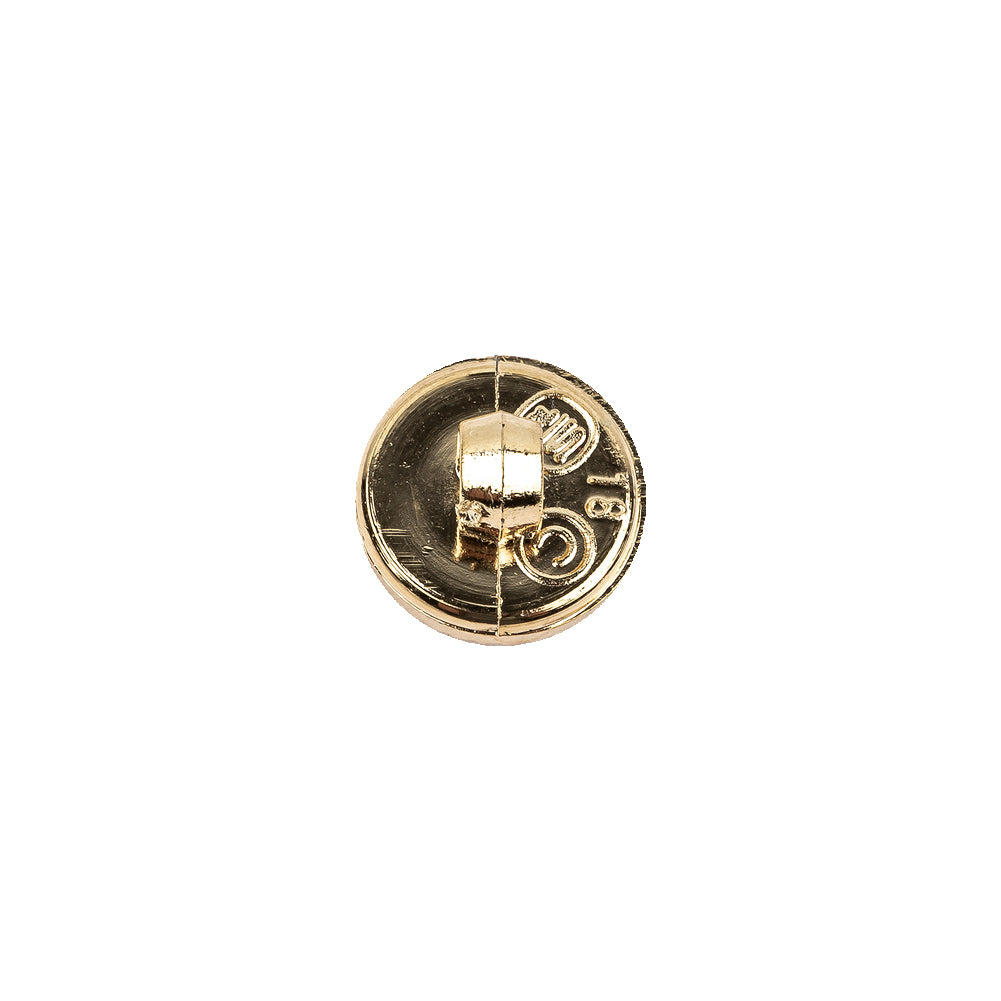 Italian Crystal Rhinestones and Gold Metal Shank Back Button - 18L/11.5mm - Joann Fabrics