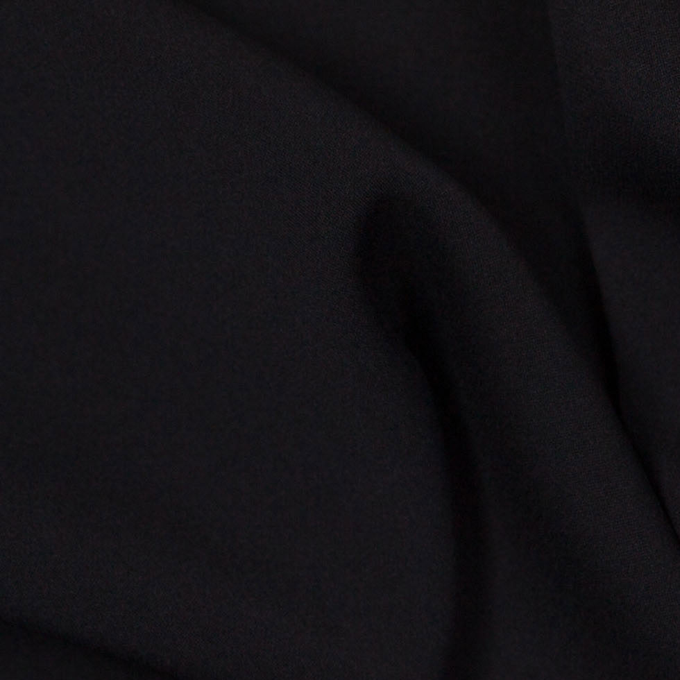 Theory Black Heavy Stretch Silk Georgette - Joann Fabrics