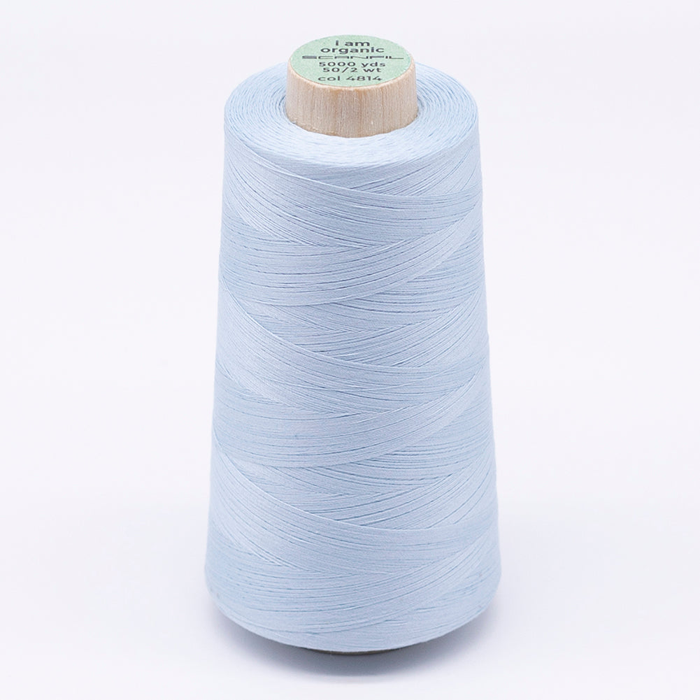 SCANFIL® 50wt Organic Pima Cotton Thread 5000 yd Cones - 4814 Winter Sky - Joann Fabrics