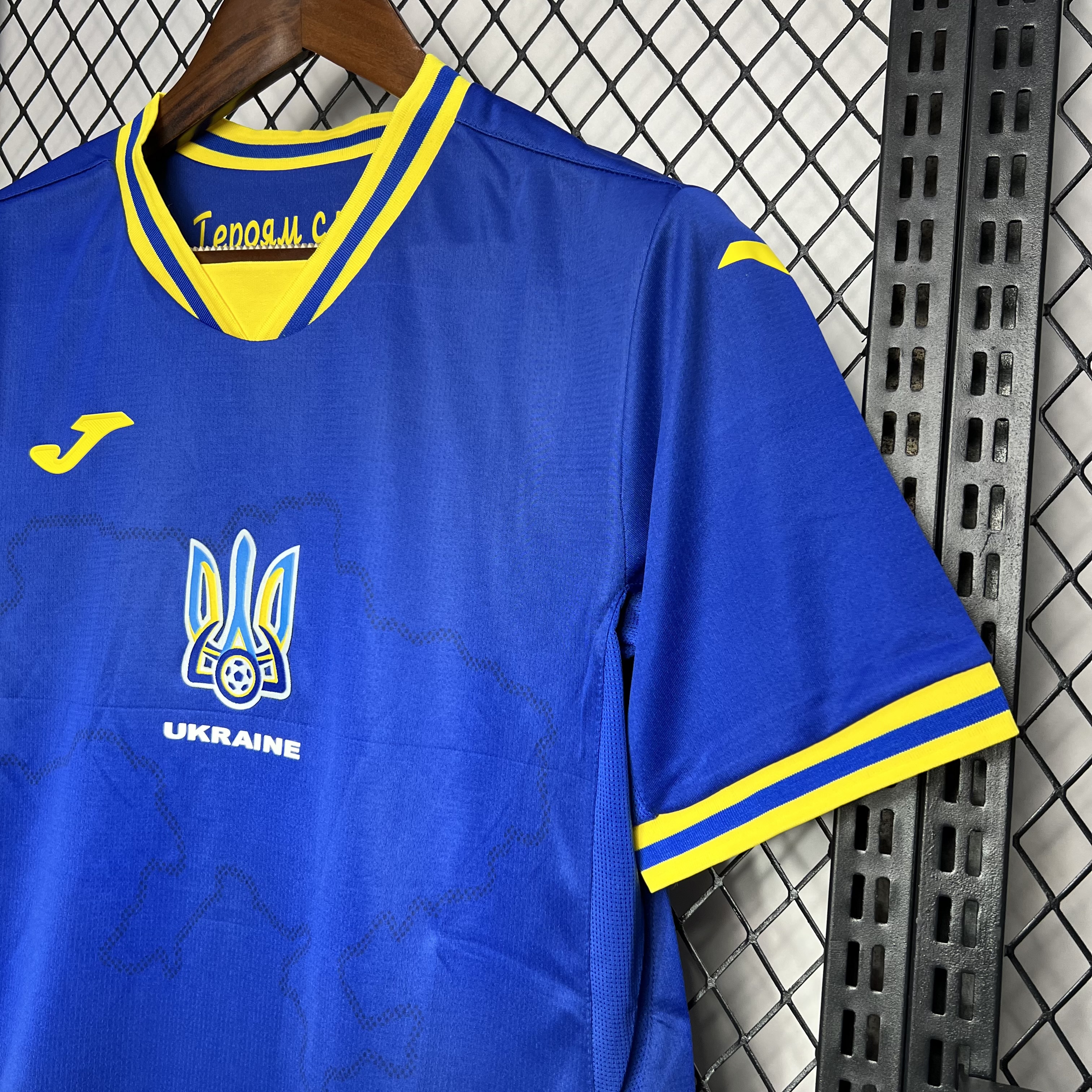 2024-2025 Ukraine National Team Away Football Jersey