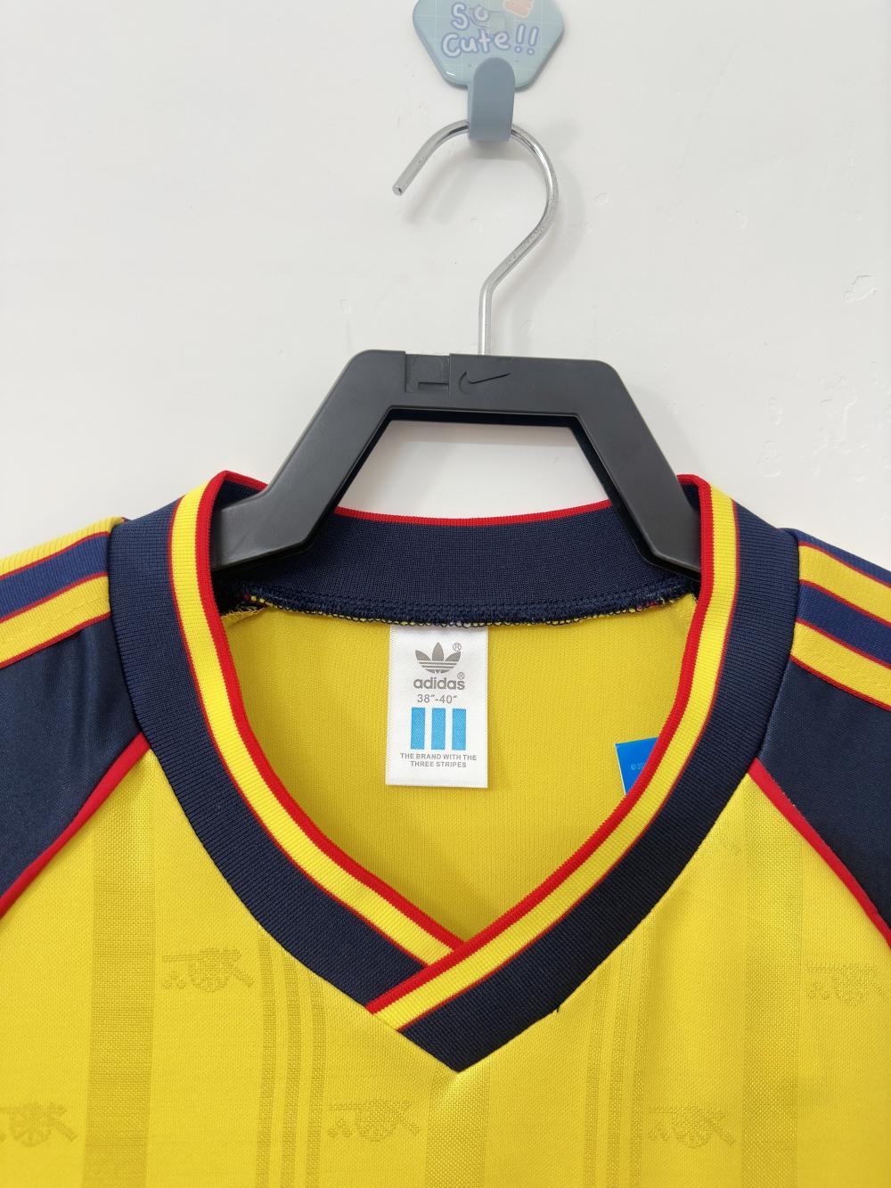 1988/1990 Retro Arsenal Away Football Shirt 1:1 Thai Quality