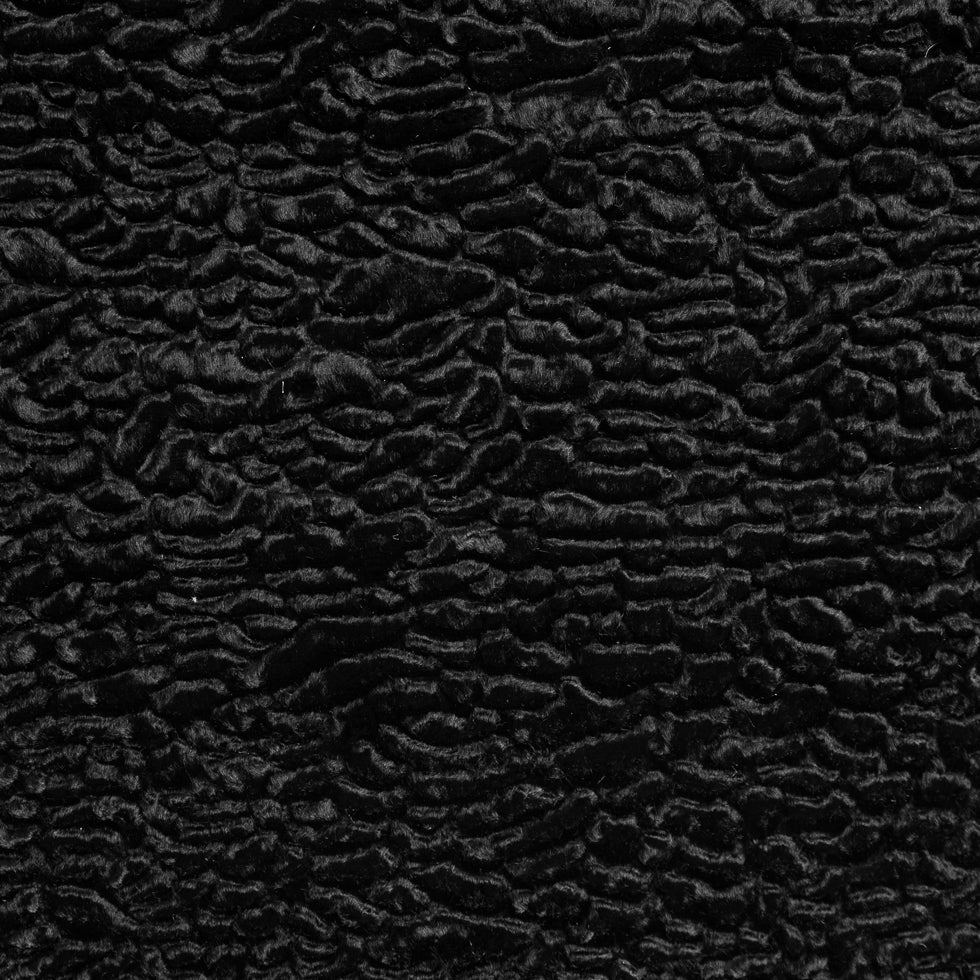 Faux Persian Lamb Fur - Black - Joann Fabrics