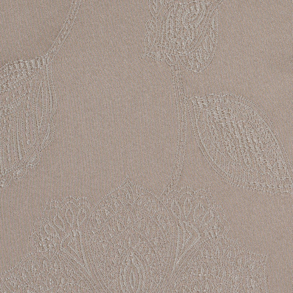 Dark Beige and Light Beige Floral Satin Jaquard - Joann Fabrics