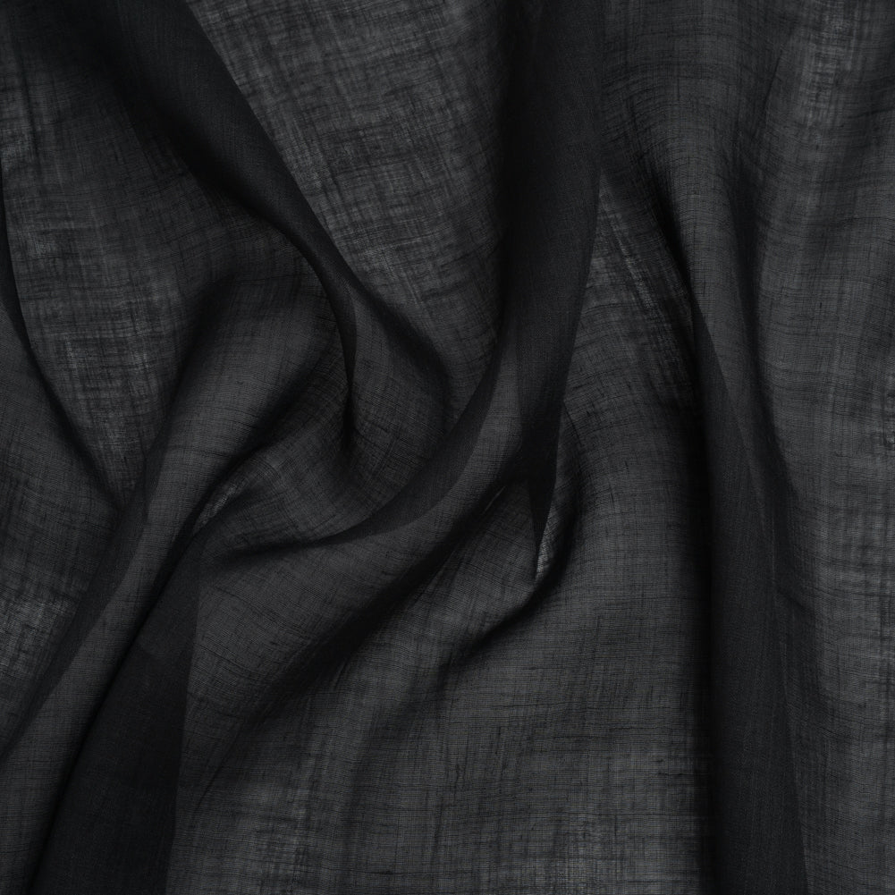 Lightweight Ramie Woven - Off Black - Famous Australian Designer Deadstock - Joann Fabrics