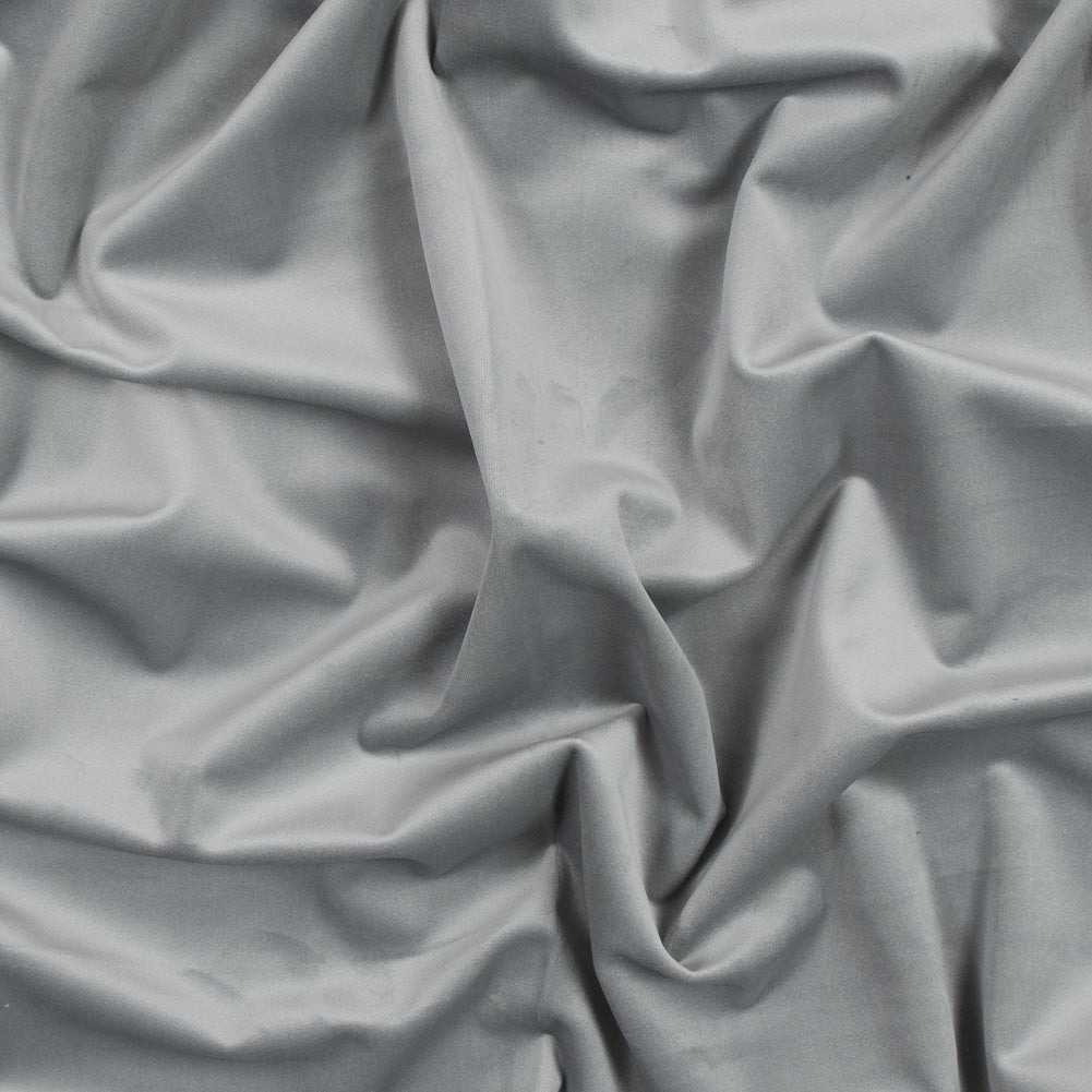Ultra Soft Polyester Velvet - Silver - British Imported - Joann Fabrics