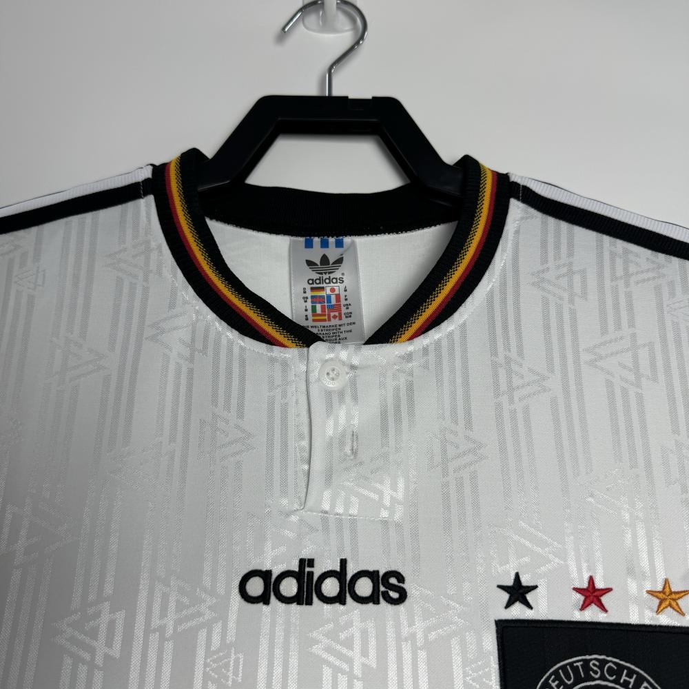 1996 Retro Soccer Jersey Germany Home