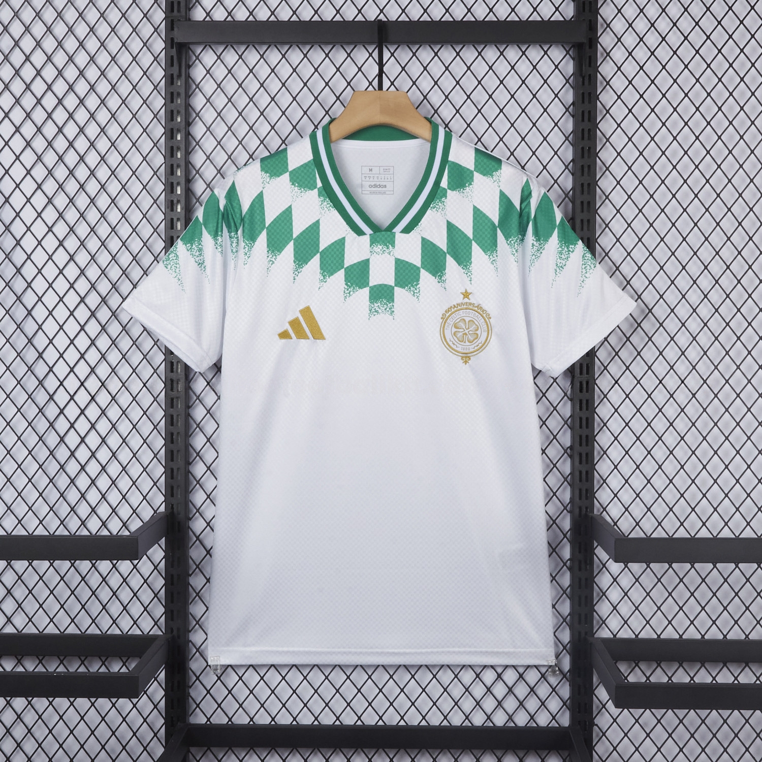 Celtic 26-27 Green Collar White Special Jersey - Fan Version - UnitedFutballJersey