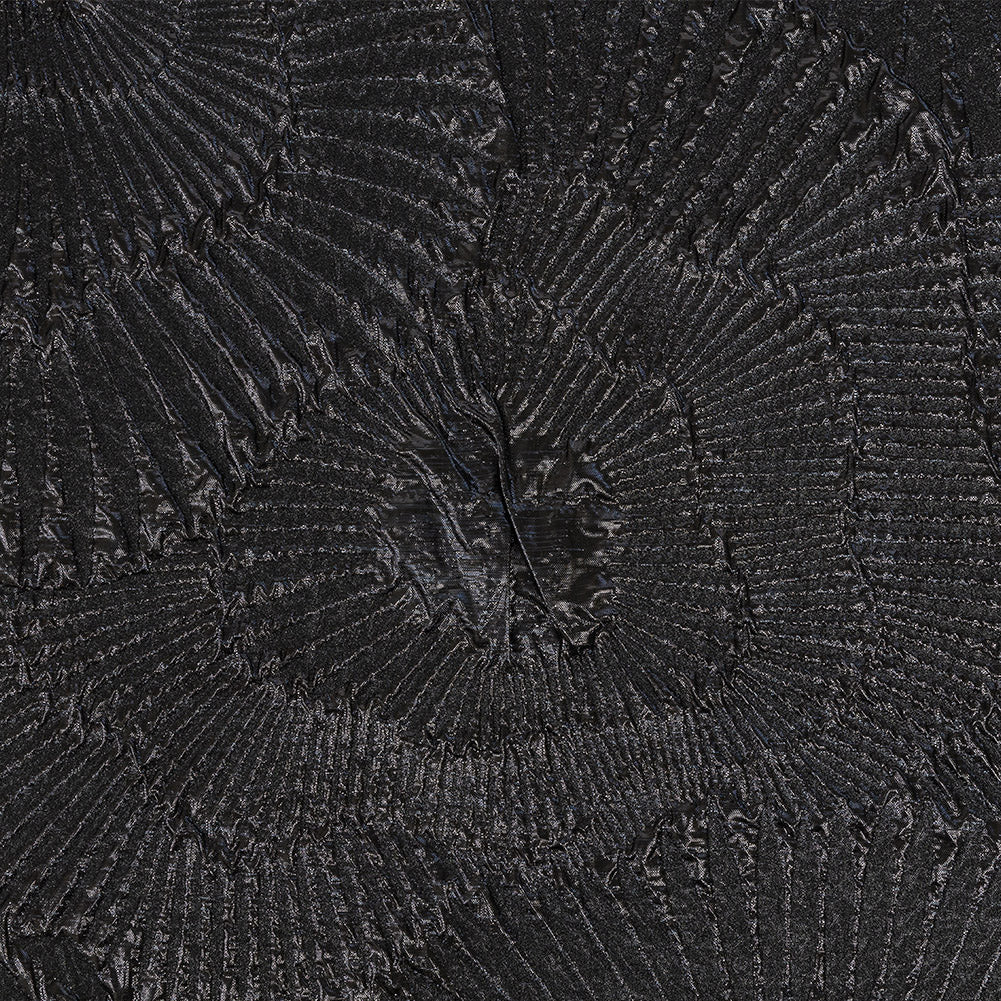 Metallic Black Abstract Luxury Brocade - Joann Fabrics