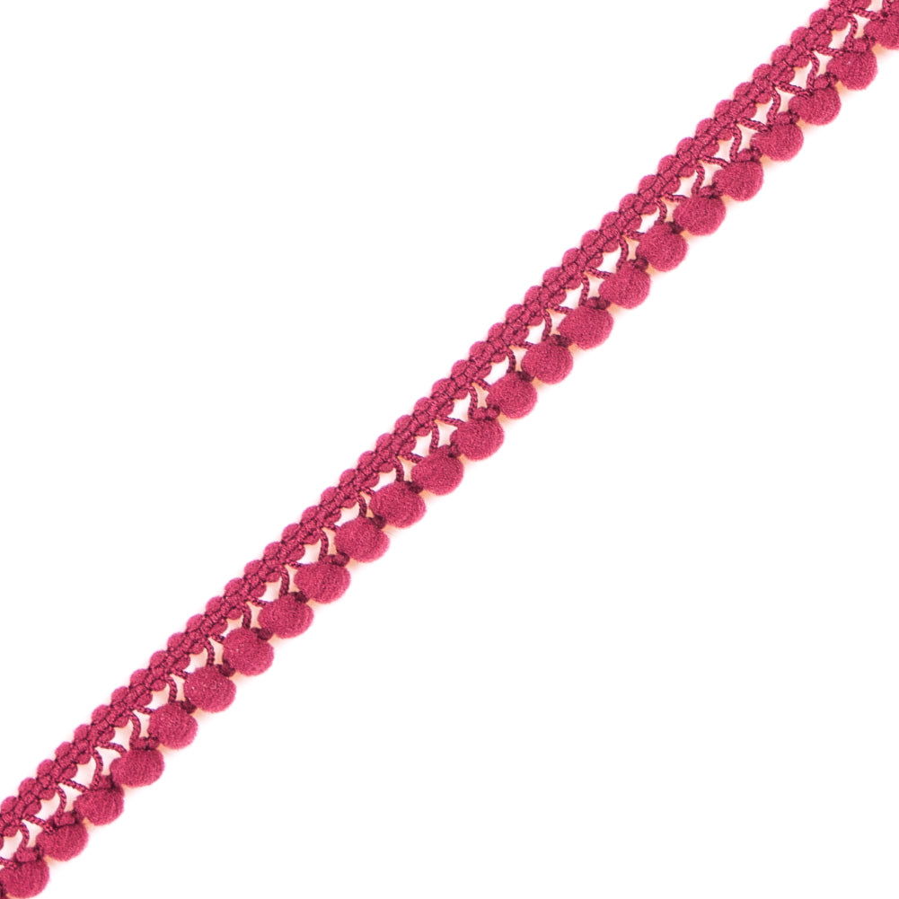 European Wine Single Row Mini Pom Pom Trim - Joann Fabrics