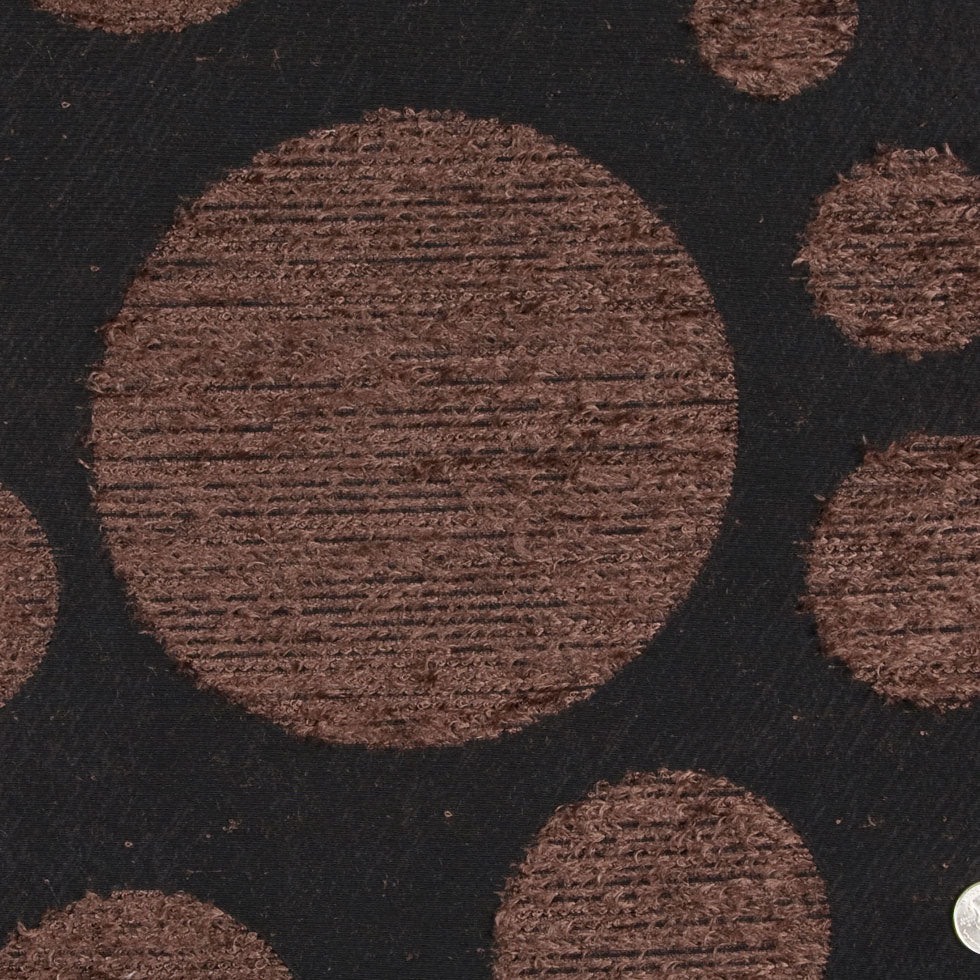 Black/Brown Polka Dots Woven - Joann Fabrics