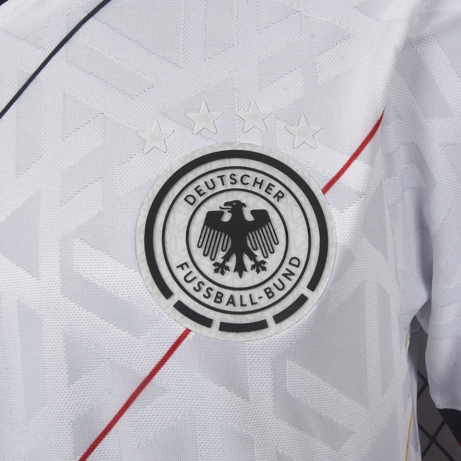 Germany 2026 Diagonal Stripes White Special Jersey - Player Version - UnitedFutballJersey