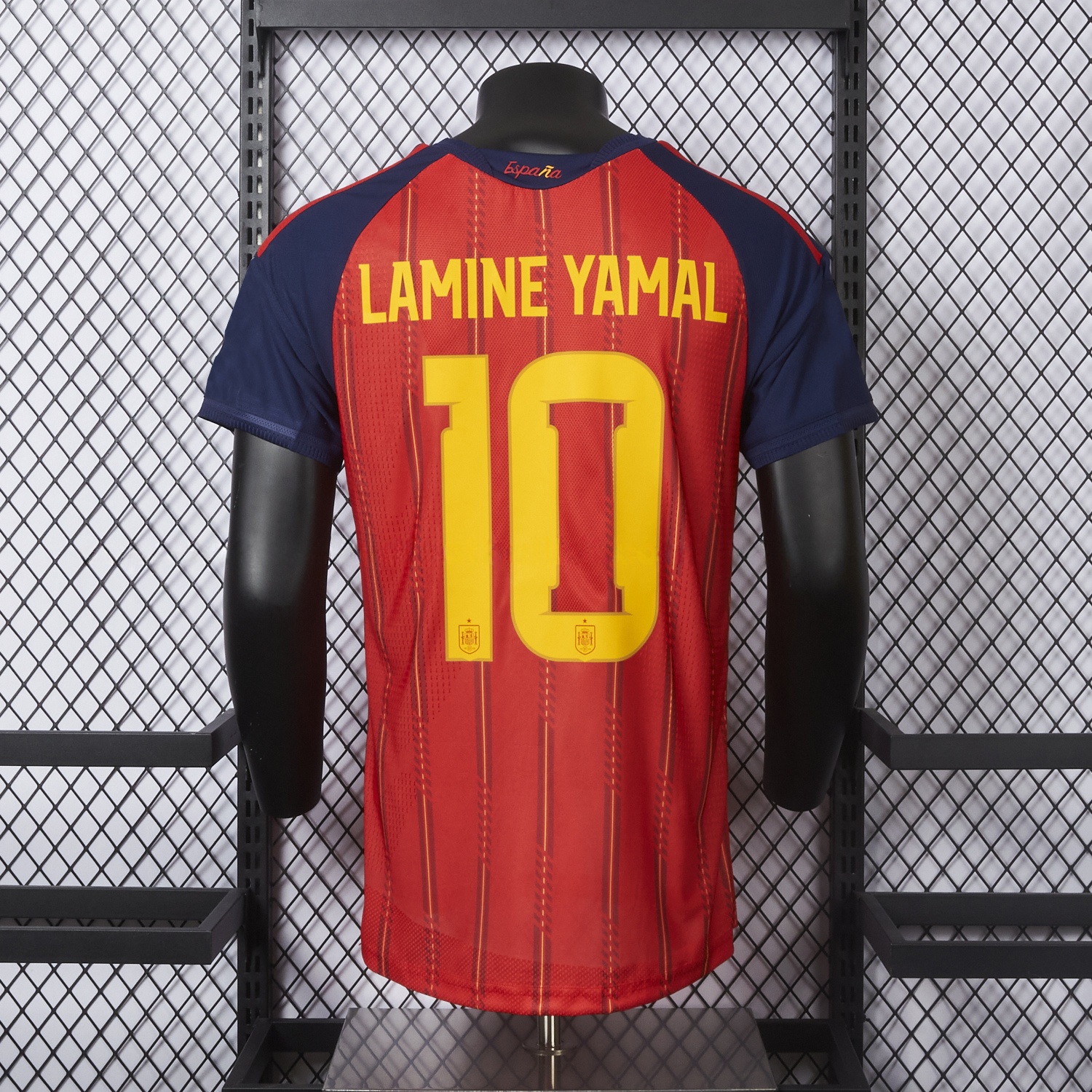 【Two-Crown Star】Spain 2026 Home Jersey - Player Version - UnitedFutballJersey