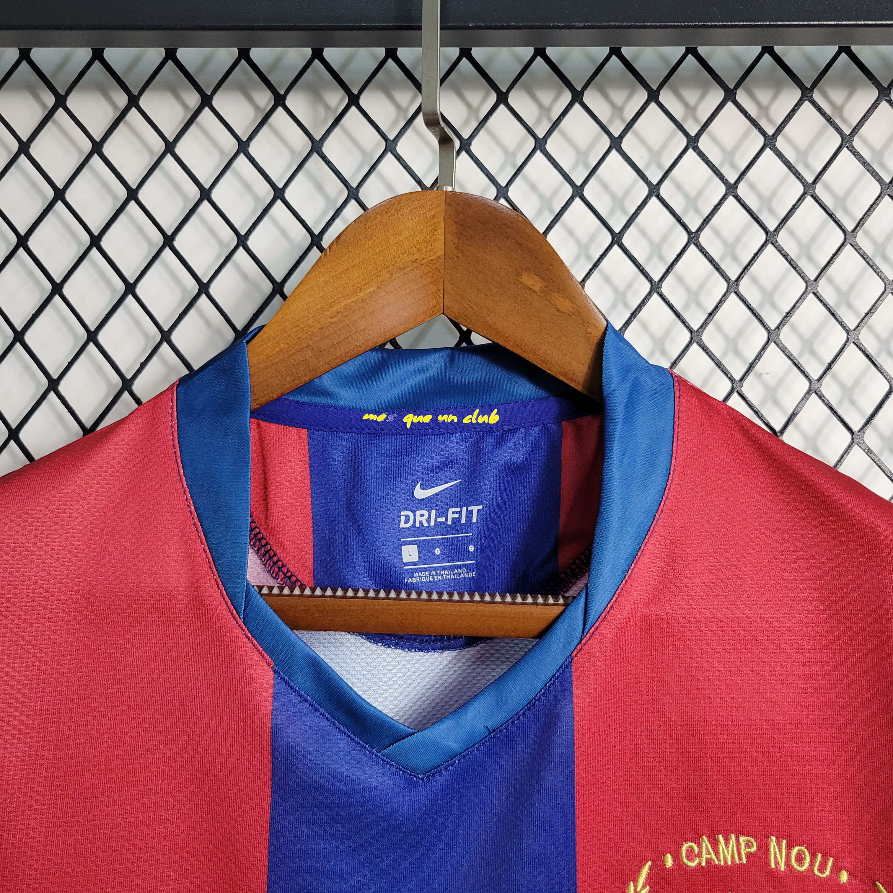 2007/2008 Retro Barcelona Football Shirt Home 1:1 Thai Quality