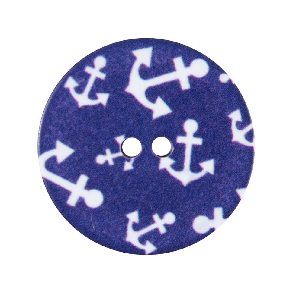 Italian Nautical Button - 44L/28mm - Joann Fabrics