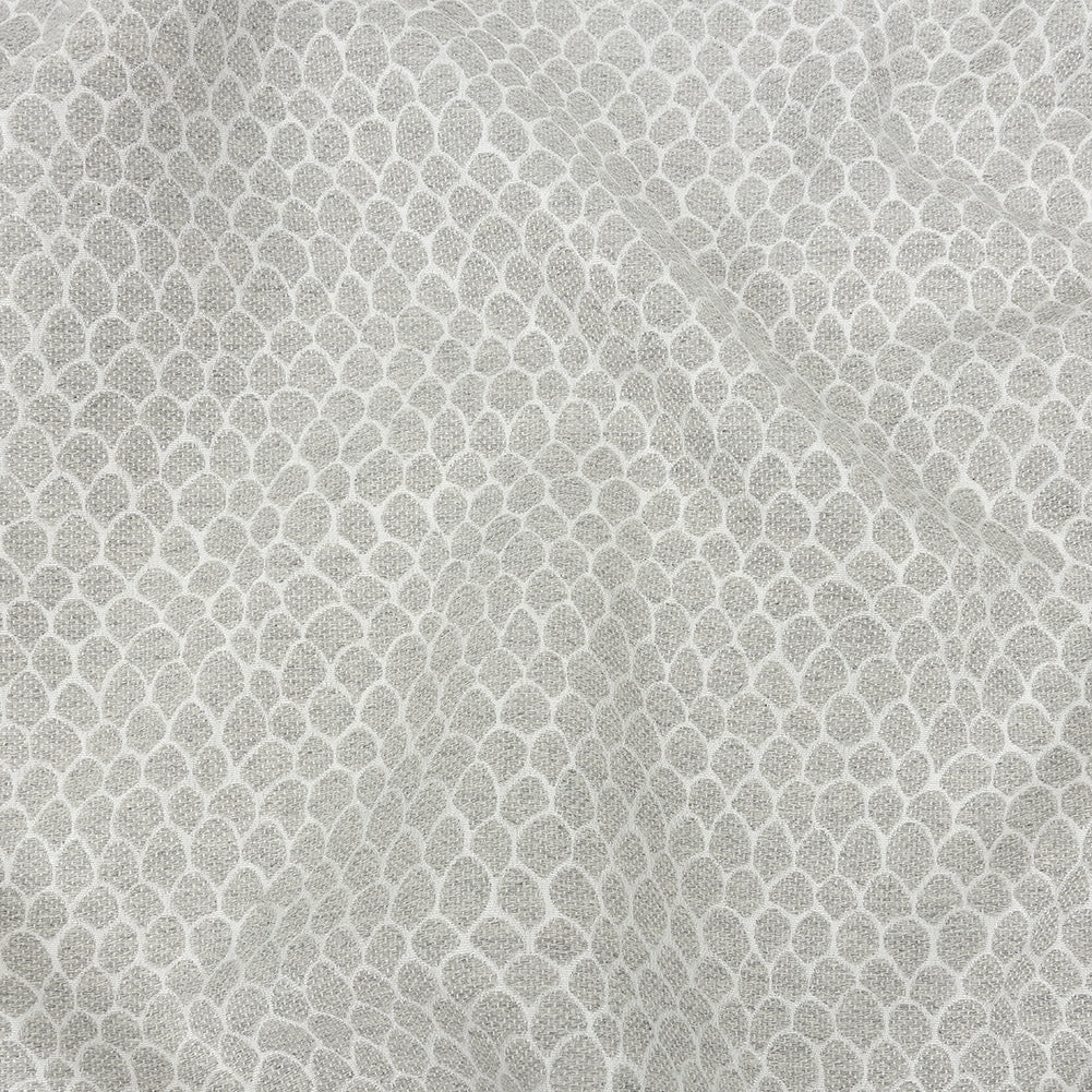 Silver Scaled Blended Polyester Jacquard - Joann Fabrics