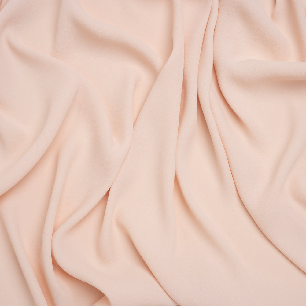 Fluid Polyester Crepe - Pale Pink - Designer Deadstock - Joann Fabrics