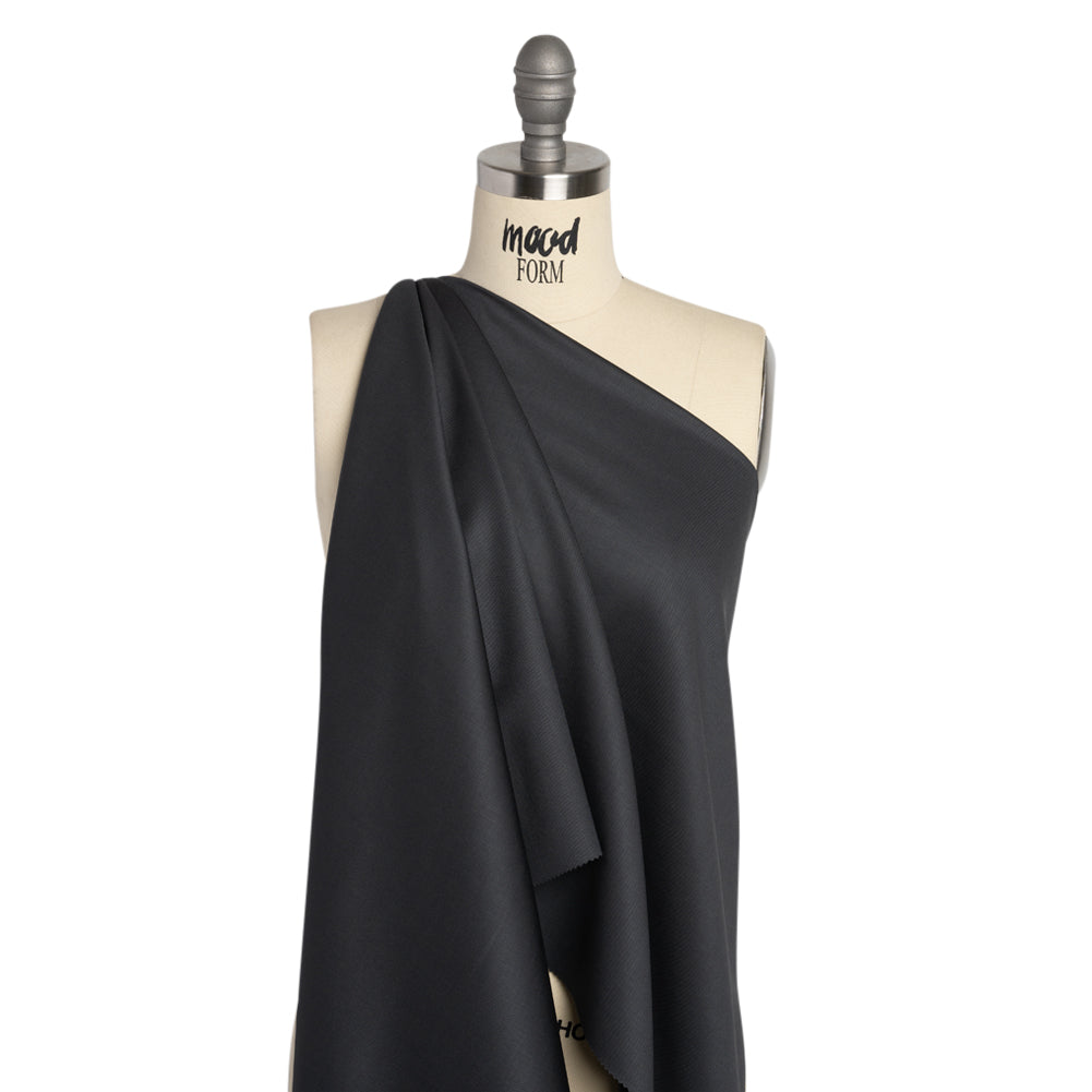 Super 120 Merino Wool Suiting - Charcoal - Finn Collection - Joann Fabrics