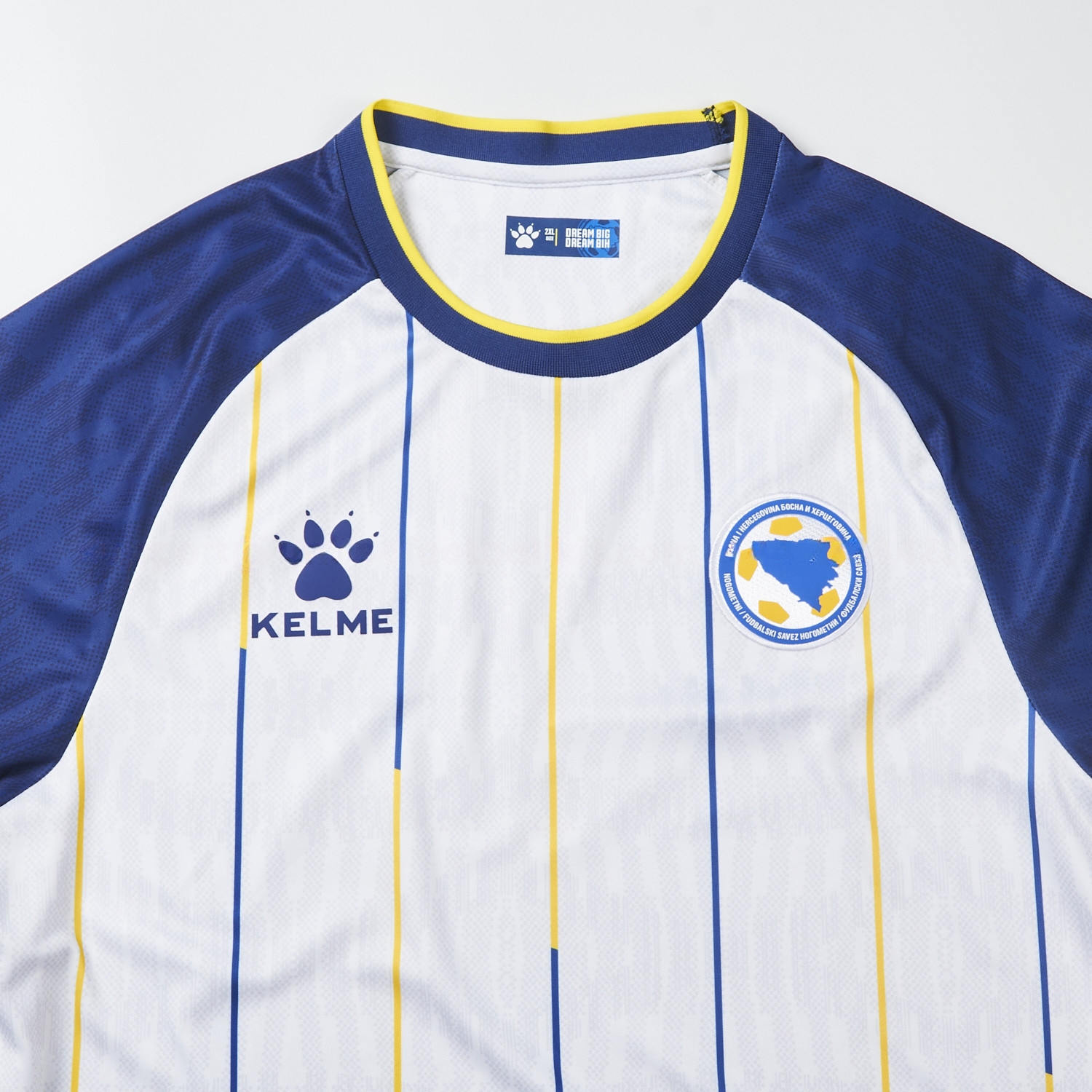 Bosnia and Herzegovina 2026 Away White Jersey - Fans Version - UnitedFutballJersey