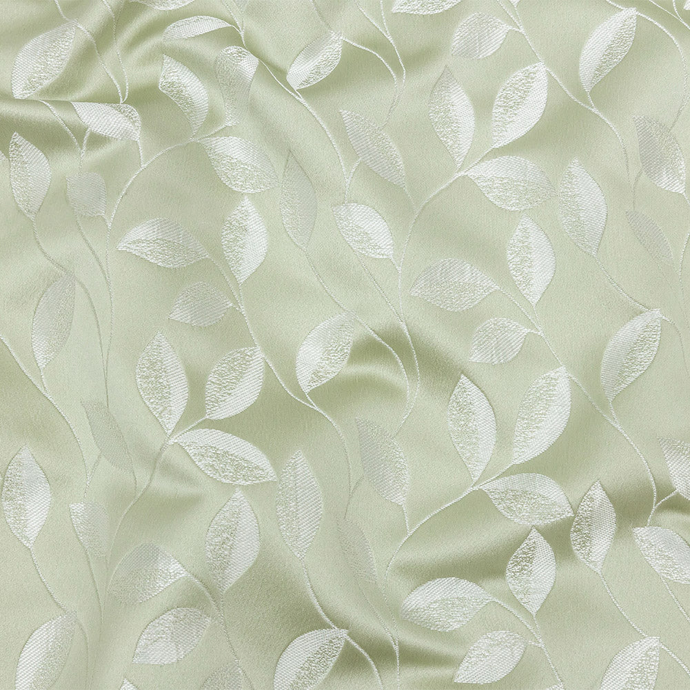 Satin-Faced Jacquard - Willow Foliage - British Imported - Joann Fabrics