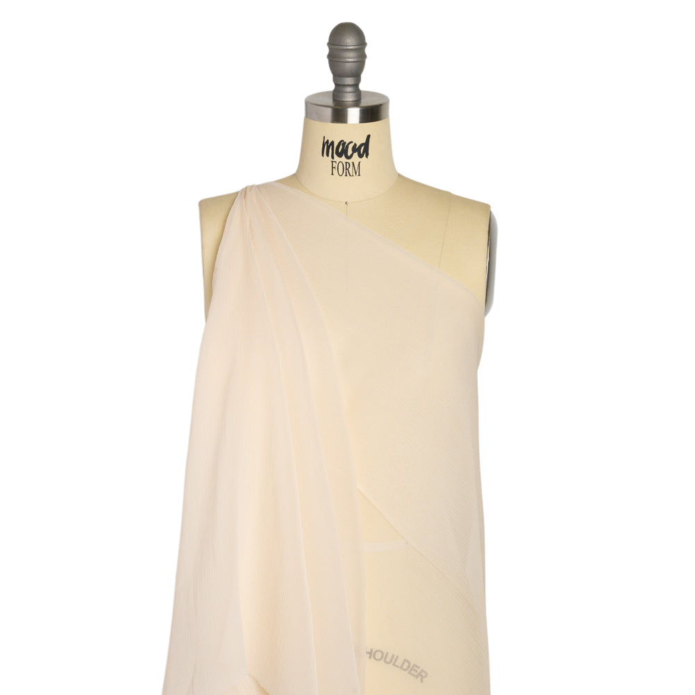 Crinkled Silk Chiffon - Nude - Premium Collection - Joann Fabrics