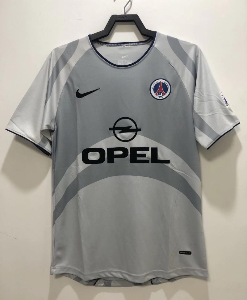 2001/2002 Retro Psg Paris Saint-Germain Away Football Shirt 1:1 Thai Quality