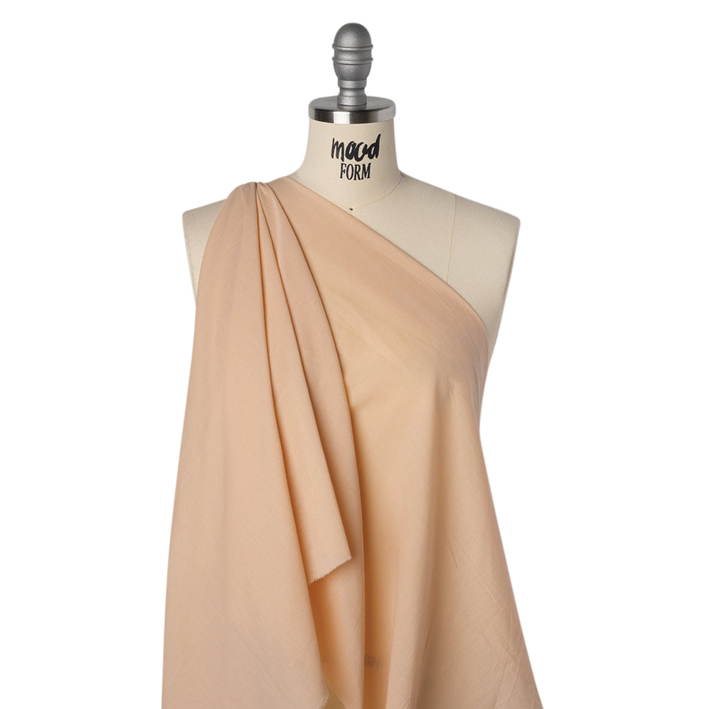Cotton Voile - Peach Nougat - Famous Australian Designer Deadstock - Joann Fabrics