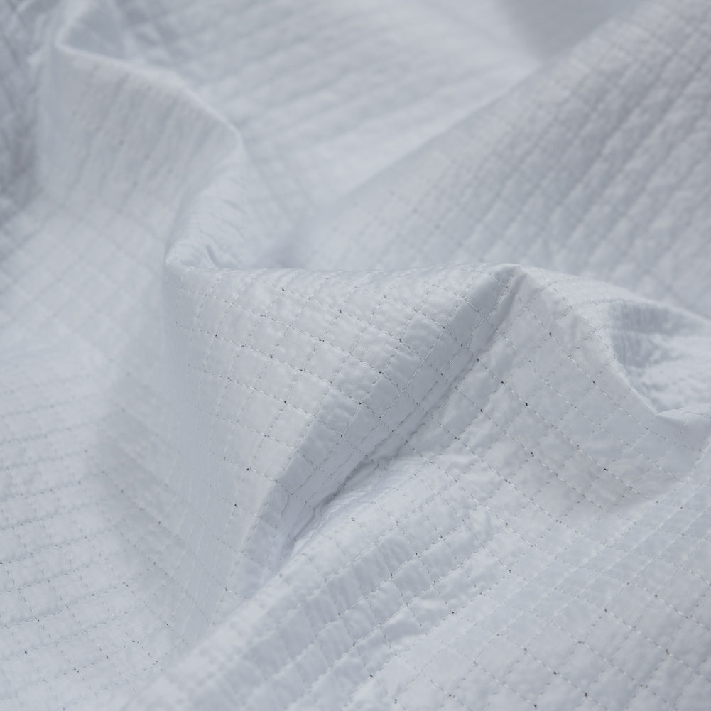 White Square Quilted Polyester Coating - Joann Fabrics