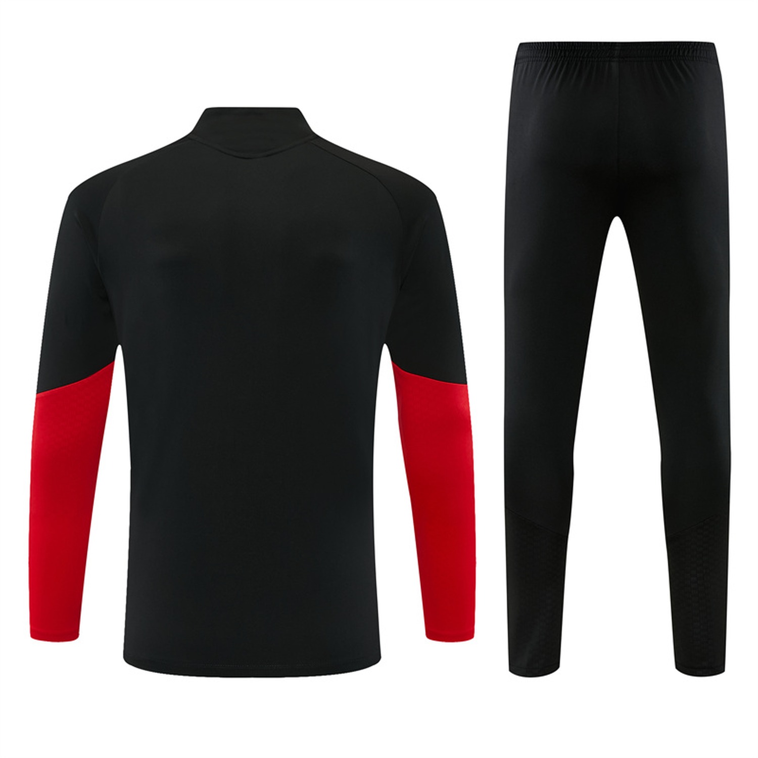 Ajax 26-27 Kids Long Sleeve Training Set - Black Top & Black Pants - UnitedFutballJersey