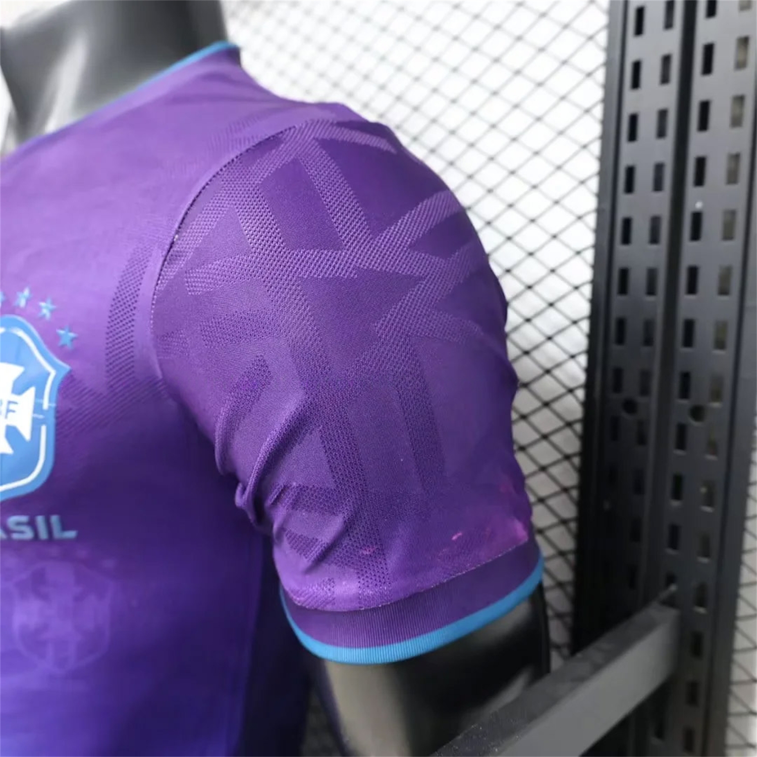 Brazil 2026 Blue With Subtle Pattern Special Jersey - Player Version - UnitedFutballJersey