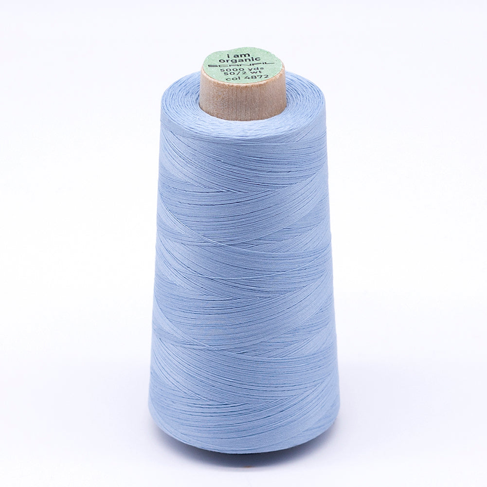 SCANFIL® 50wt Organic Pima Cotton Thread 5000 yd Cones - 4872 Baby Blue - Joann Fabrics