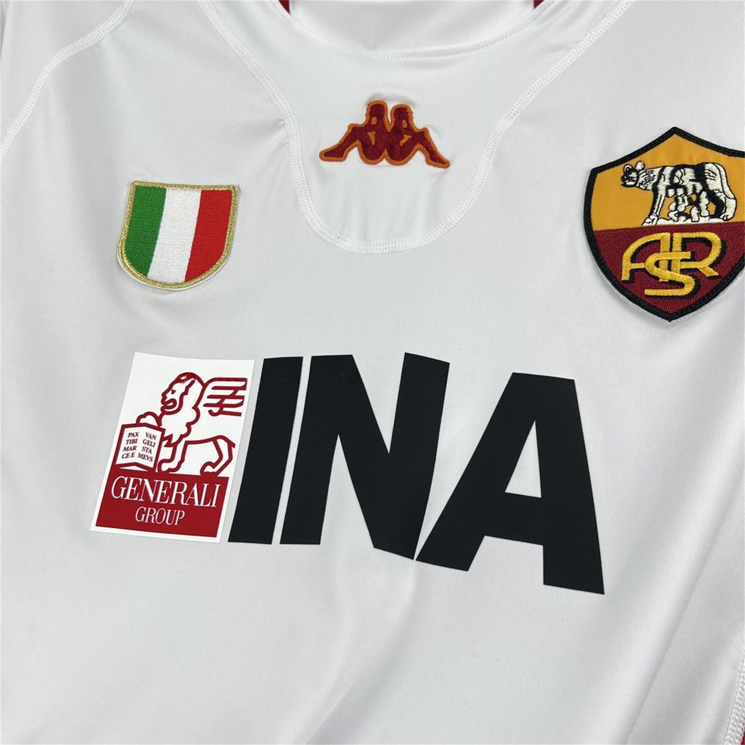 Retro Roma 2001-02 Away Jersey - Fans Version - UnitedFutballJersey