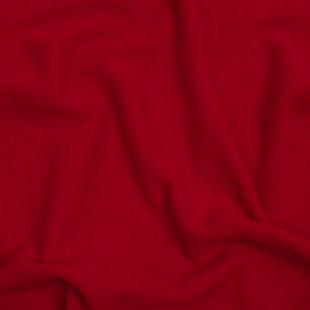 Wool and Cashmere Coating Made in Italy - Poppy Red - Alberini Collection - Joann Fabrics