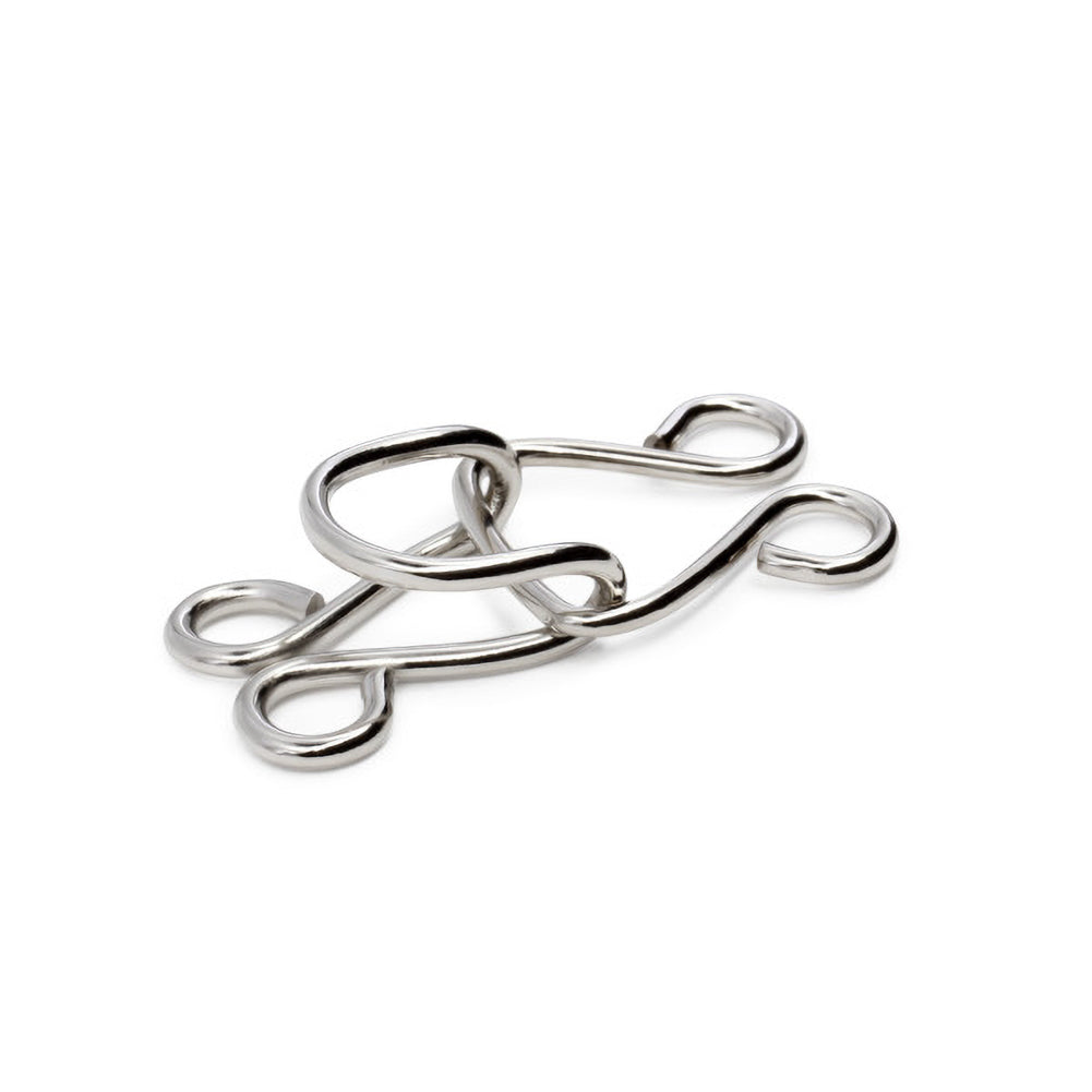Dritz Extra-Large Hooks & Eyes - Nickel - 3 Sets - Joann Fabrics