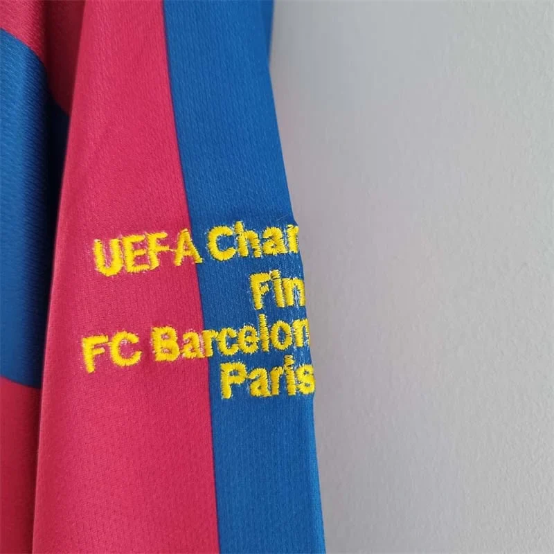 2005-2006 Retro Barcelona Home Jersey Long Sleeve