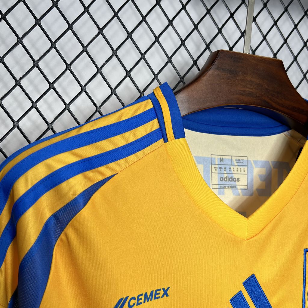 2024/2025 Tigres Home Football Shirt 1:1 Thai Quality